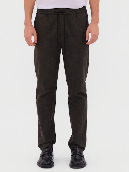 Hose Elastisch Khaki