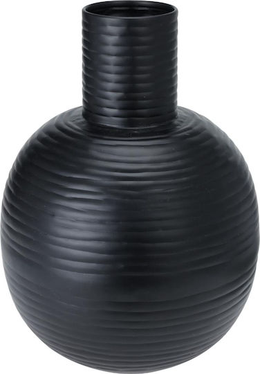 Koopman Διακοσμητικό Βάζο Glas Schwarz 25x34cm 1Stück