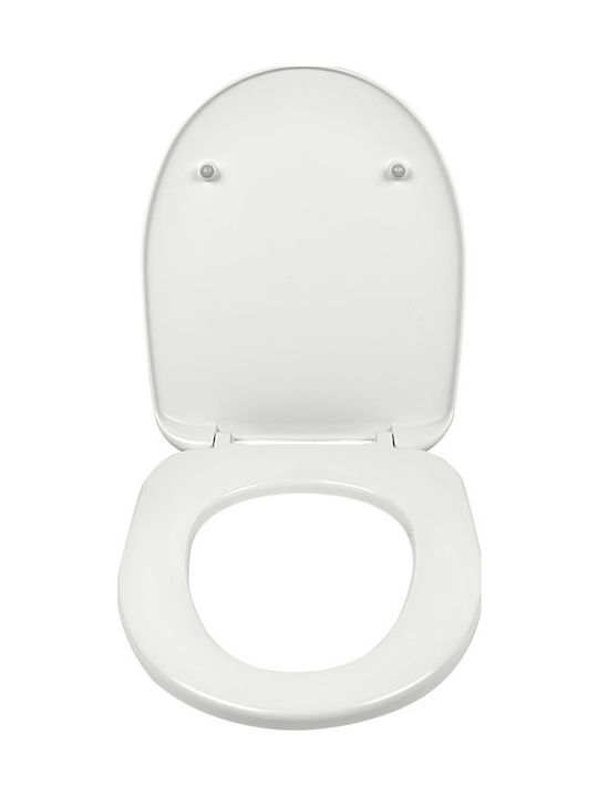 EVIOP Bakelite Toilet Seat White 43cm