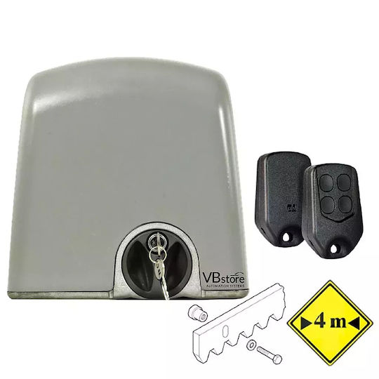 Proteco Strike 5 1 Remote Control Mechanism Sliding Garage Door Motor Set 230v Up To 500kg Metal Rack