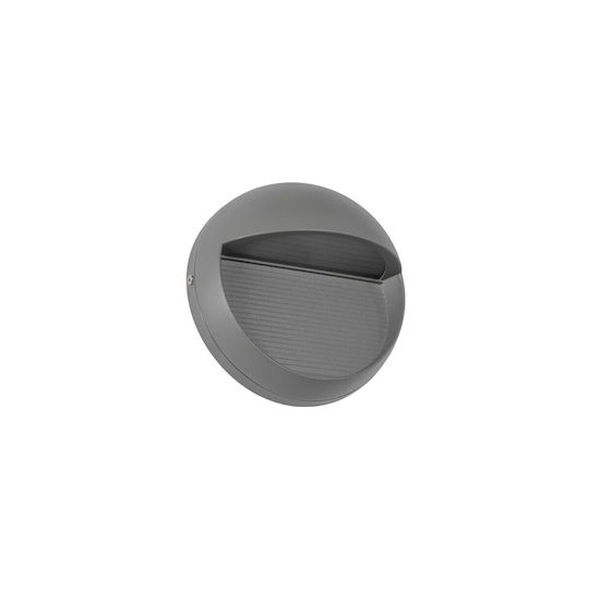 kelvo Stepart Wall-Mounted Outdoor Spotlight LED IP65 3W with Warm White Light 16x8x16cm