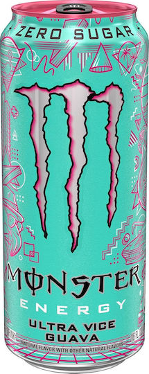 Monster Ultra Vice Energy Drink με Ανθρακικό 473ml