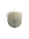 InTheBox Feather Christmas Tree Ball 12x12x12cm Plastic Champagne Feather 6 Pieces 033022
