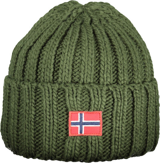 Beanie Beanie Knitted in Green color