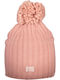Beanie Beanie Knitted in Pink color