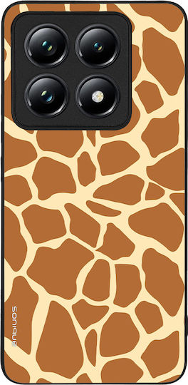Sonique Animal Print Series Mobile Phone Case Xiaomi Xiaomi 14t Pro Giraffe 02