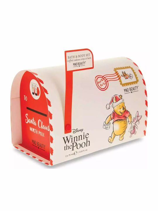 Mad Beauty Disney Winnie The Pooh Skin Care Set for Body Cleaning 3pcs