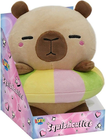 Луксозно Плюшено Капибара 21 см Donut Squishcuties Luna Toys