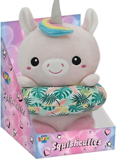 507808 Λουτρινος Μονοκερος 21εκ Donut Squishcuties Luna Toys