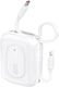 Dudao K32 Power Bank 10000mAh Λευκό