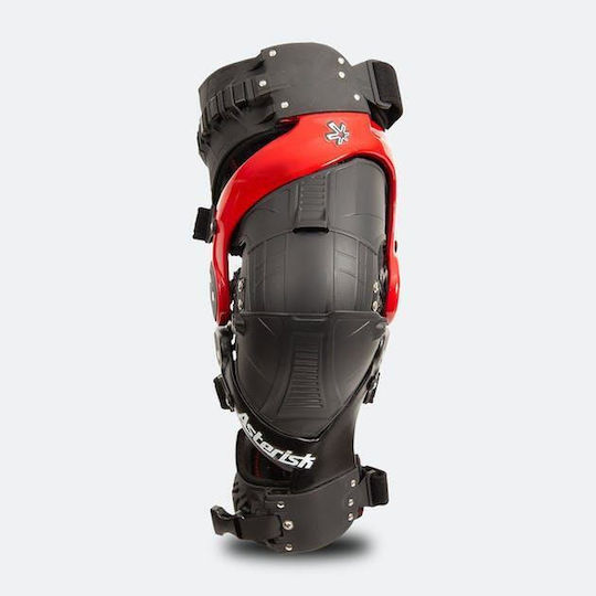 Replacement Knee Pad Upper Part Kit Ultra Cell 3.0 Frame Cuff Assembly Red Upper Right Asterisk