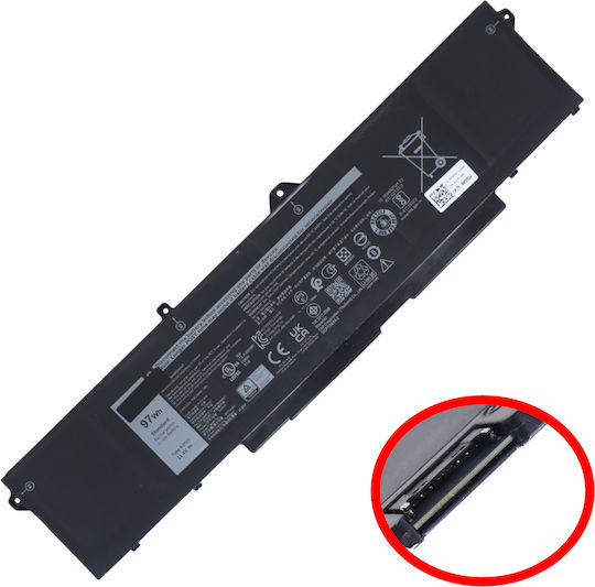 Compatible Battery for Dell Alienware / Precision / Latitude Dell Alienware m18 R1, m18 R2, m17 R5, Precision 3561, 3571, 3581, 3591, Latitude 5521, 5531 with 8071mAh
