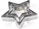 Metallic Cake Rings Stars 3 Pieces