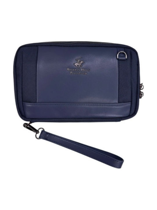 Beverly Hills Polo Club Men's Bag Handbag Blue
