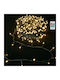 Christmas Lights Battery 3AA Music Sensor Warm White 10m/100LED Dark Green Cable IP44 Indoor & Outdoor Aigostar Sds-8433325501273 Sss