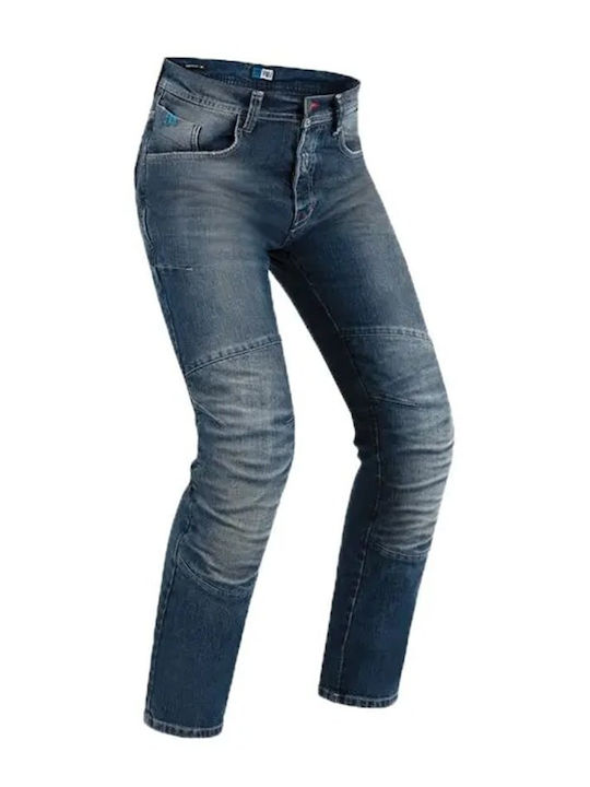 PMJ Vegas Herren Sommer Reithosen Blau