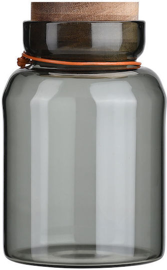 Estia Allure General Use Vase with Airtight Lid Glass Transparent 750ml