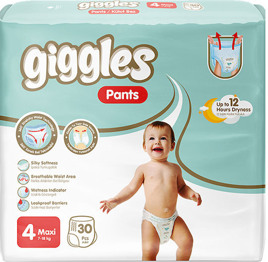 Giggles & Co. Windelhosen Pants Premium Nr. 4 für 7-18kg 30cm