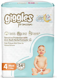 Giggles Co Premium No. 4 για 7-18kg 54τμχ Giggles Co Premium No. 4 για 7-18kg 54τμχ