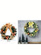 Weihnachtskranz Dekoration 40cm PVC Weingarten Ring Lichter