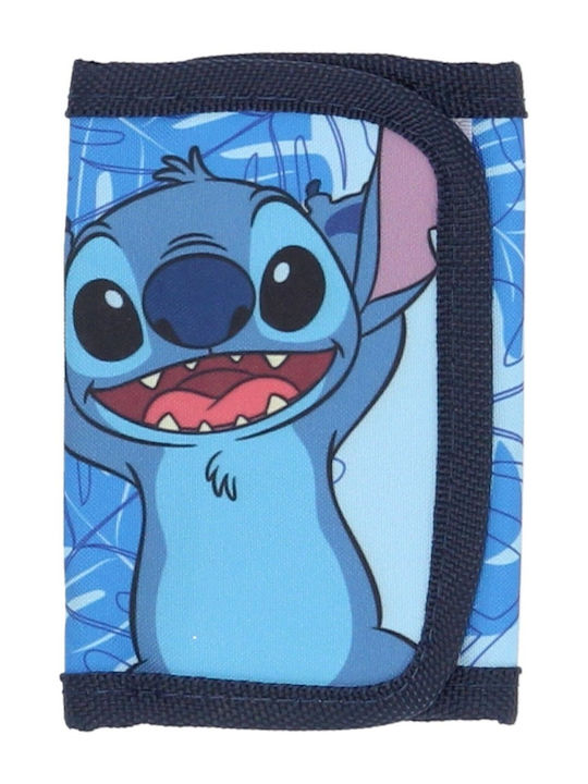 Disney Lilo Stitch Kinder Geldbörse Münzfach mit Klettverschluss Blau Disney Lilo Stitch Kinder Geldbörse Münzfach mit Klettverschluss Blau