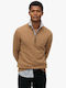 D1 Stud Long Sleeve Sweater Camel