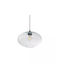 GloboStar Pera Pendant Light Transparent with Crystals for Socket E27 30x30x22cm