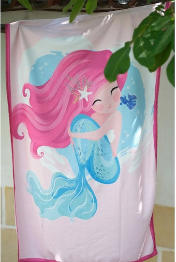 Kids' Beach Towel Mermaid – 65 X 130 Cm