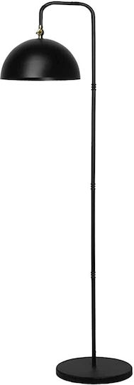 GloboStar Snake Floor Lamp H151xW28cm. with Socket for Bulb E27 Black