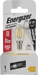 Energizer LED-Lampen 2W für Fassung E14 Warmes Weiß 5Stück Energizer LED-Lampen 2W für Fassung E14 Warmes Weiß 5Stück
