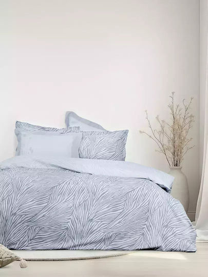 Nima Υπέρδιπλο 220x240εκ. Mocca Μπλε, Γκρι Nima Υπέρδιπλο 220x240εκ. Mocca Μπλε, Γκρι