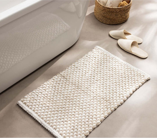 Atmosphera Bath Mat Rafael Sable Beige 50x80cm