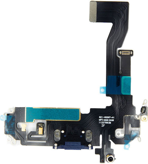 Ladekabel Flex für Anschluss zum Aufladen iPhone 12 12 Pro Schwarz