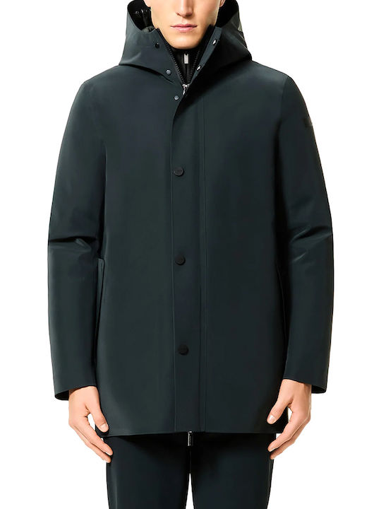 Geacă Iarnă Parka Waterproof și Cu Protecție Împotriva Vântului Gri