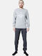 Dreams by Joyce Moon Child Winter Herrenpyjama Baumwollene Grau