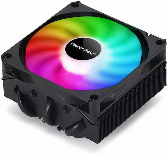 Power Train DL90-53X PWM Cooler Procesor pentru Socket 115x / 1200 / 1700 / AM4 cu RGB Iluminare