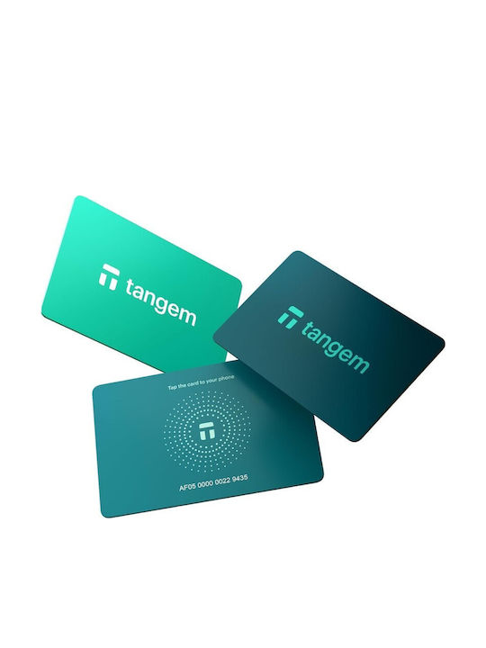 Tangem Wallet 3-card Set Electric Sea