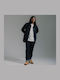 Langärmeliges Overshirt Raw Umwashed
