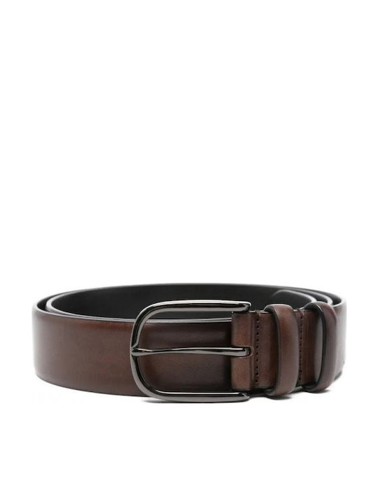 Officine Creative Men's Belt Leather Brown