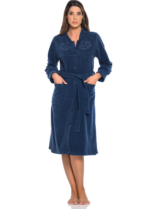 Clio Lingerie Pentru Femei Halat Blue