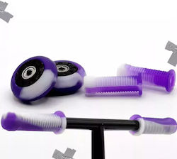 Tailwhip Wheels Grips Set Purple Swirl