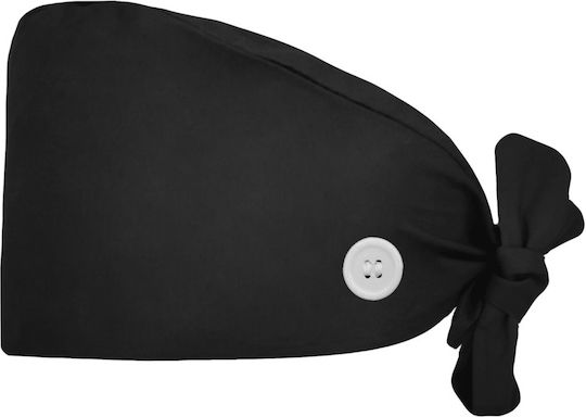 Brims and Trims Unisex Black Surgical Cap