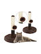 Lean Toys Scratching Post Poles Brown 40x30cm