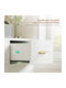 Floor-standing Bedroom Makeup Dressing Table Wooden White with Mirror 118x78x135cm