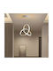 Asya White Pendant LED Ceiling Light 30x30x90cm
