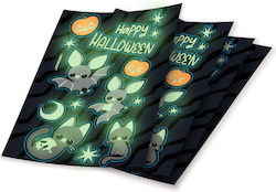 Φωσφοριζέ Αυτοκόλλητα Happy Halloween 4 Τεμ Φωσφοριζέ Αυτοκόλλητα Happy Halloween 4 Τεμ
