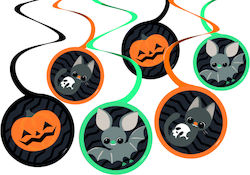 Swirl Διακοσμητικά Οροφής Halloween 6 Τεμ