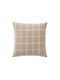 Atmosphera Sofa Cushion Everest Douceur D'intérieur 100% Cotton Beige 45x45cm