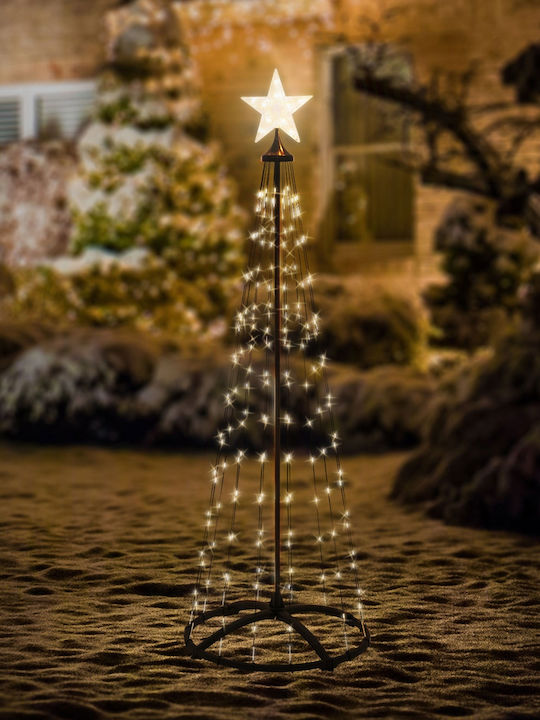 Weihnachtsbaum 210cm mit LED-Beleuchtung Weiß