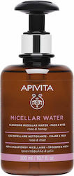 Apivita Rose & Honey Micellar Water Ντεμακιγιάζ 300ml